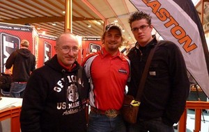 Ddier et Michaël avec Brady Ellison